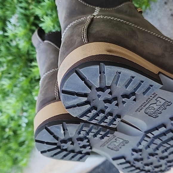 Timberland PRO Alloy Toe A5525 Olive Green Boots SZ 9.5 NWOT - Picture 11 of 13